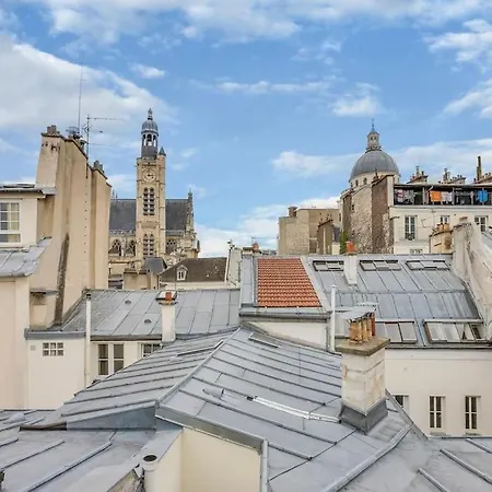 Apartment Notre-dame -latin Quarter Vip Rooftop Terrace View Paris